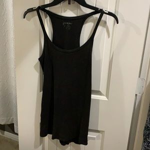 Black tank top